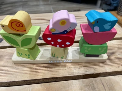 £3 • Buy Le Toy Van Stacker Wooden My Stacking Garden Sensory Toy