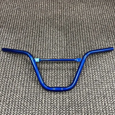 BMX Handlebar Blue Fits Old Mid School GT Mongoose Schwinn & Others NOS B9F • $59.99