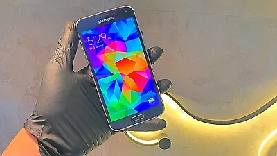 SAMSUNG  Galaxy S5 - 16GB - Black Colour -Touch - Android  Unlocked# W48 • $95