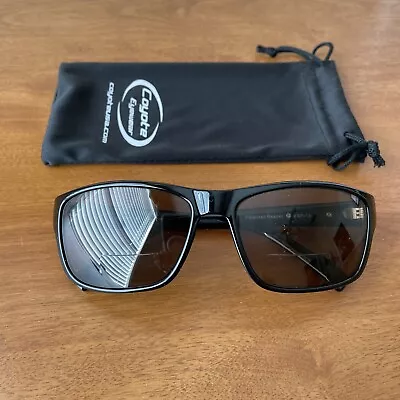 $69.95 • Buy Coyote Eyewear BP-13 Polarized Reading Sunglasses (2.00), Black & Amber Brown