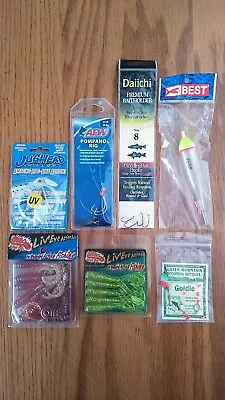 [Lot Of 7] Cotee Liv'Eye Action Baits Jigs Daiichi Hooks Rigs Fishing Tackle NOS • $14.99