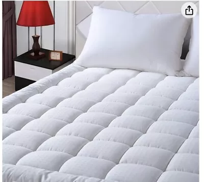 Quilted Mattress Protector (King) Premium With Four Layer Protection • $25