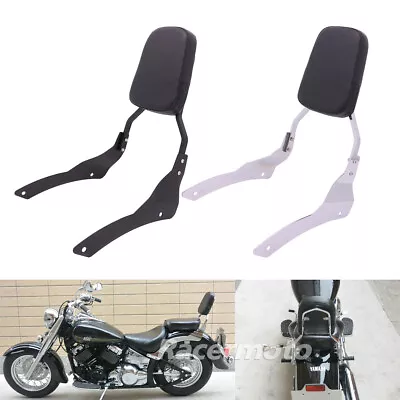 $123.99 • Buy Backrest Sissy Bar For Yamaha Dragstar DS V-Star XVS400 XVS650 Classic 1998-2013