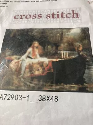 Printed Cross Stitch Kit /lady Of Shalott  • £6.99