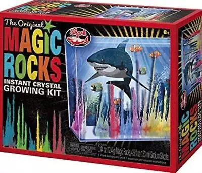 Magic Rocks Deluxe Crystal Grow Toy Science Toys Shark Or Space Themed Aquarium  • $13.99