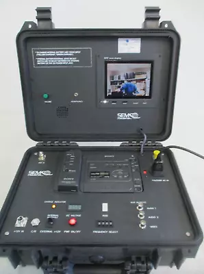 Sony EVO-250 Hi8 Video8 8mm Video Player Recorder W/ SEMCO Portable Display Case • $599.24