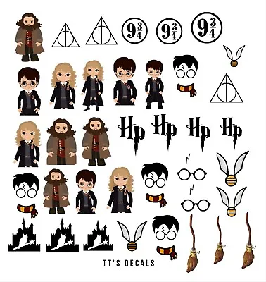 Harry Potter Nail Art Water Slide Decals • $4.80