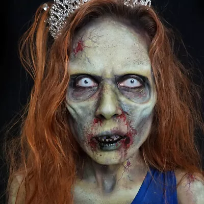 Mehron Zombie Costume Complete Make Up Kit Halloween Party Theatre ~ Complete • $19.95