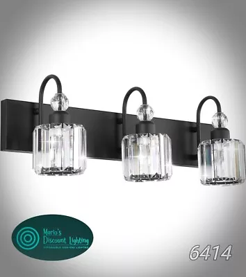 Ralbay Modern Crystal Vanity Light 3-Lights Modern Crystal Vanity Lights For... • $55
