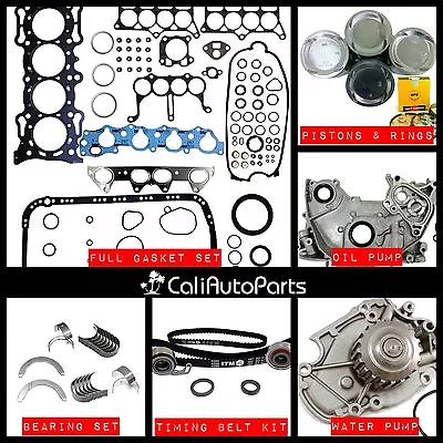 94-95 Honda Accord Dx Lx F22b2 2.2l Non-vtec 16v Sohc Master Engine Rebuild Kit • $339.95