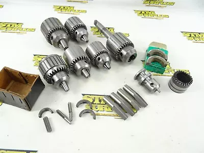 6 Jacobs Parts / Repair Drill Chucks + Chuck Parts 34-02 6a 33b 2a 11n 32 • £10.69