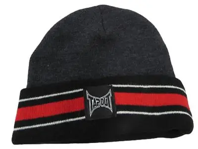 New UFC Tapout  Heathered Charcoal Gray Beanie Cap OSFM One Size Fits Most $26 • $14.37