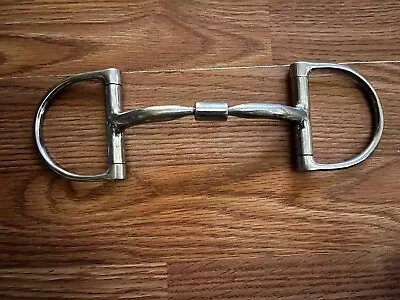 Myler 4.5” English Wide Barrel Dee Bit Comfort Snaffle Level 1 MB 02 No Hooks • $90