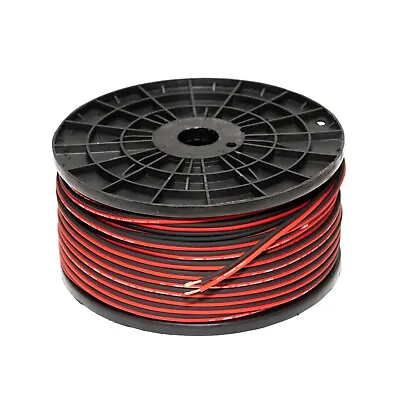 25 Metres Oxygen Free Copper 16 Gauge Red/black Speaker Wire Ofc 16 Awg  • £37.99