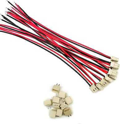 10Pairs 24AWG MOLEX 5264 2Pin Connector Plug With 150Mm Wire Cables And 2Pin Fem • $17.31