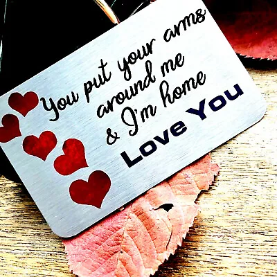 Romantic Gift For Him Women Her Love Men Anniversary Wife Husband Personalise • £5.42