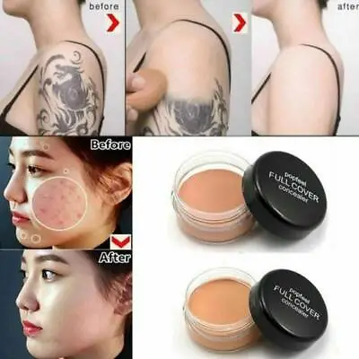 Tattoo Cover Up Makeup Skin Scar Birthmark Waterproof Concealer Primer Cream US • $2.61