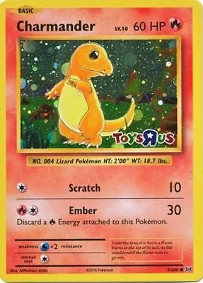 $34.04 • Buy Lightly Played Charmander - 9/108 - Toys R Us Promo Pokemon Miscellaneous Promos