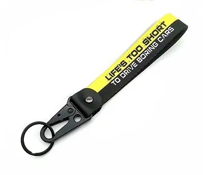 Life Is Too Short To Drive Boring Cars Performance Motorsport Accessories • $10.63