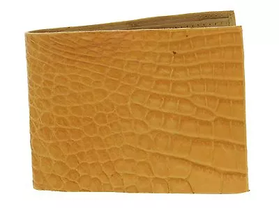 Mens Crocodile Alligator Biker Cowboy Western Rodeo Money Wallet Bill Fold Cash • $79.99