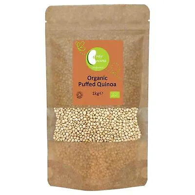 £9.35 • Buy Organic Puffed Quinoa -Certified Organic- By Busy Beans Organic
