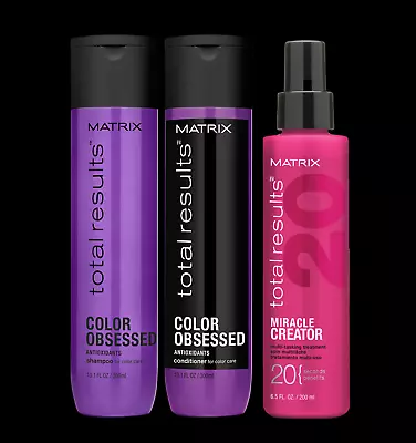 Matrix Total Results - Color Obsessed Duo (300ml) & Miracle Creator 200ml • £27.09