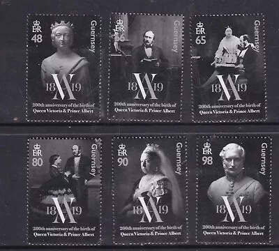 Guernsey 2019 Queen Victoria Mnh Set Of Stamps • $4.97