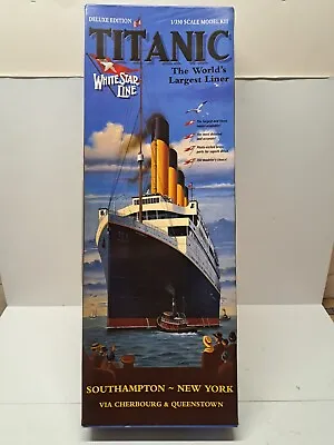 Minicraft 1/350  Titanic Model Kit Deluxe Edition #11315 White Star Line NEW NIP • $110.53