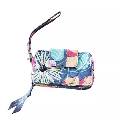 Vera Bradley Wristlet Jazzy Blooms Wallet Floral Colorful Please See Description • $12.99