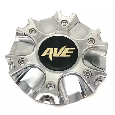 AVE Avenue By MKW A611 Wheel Center Hub Cap 6  Chrome & Black Bolt On C132103CAP • $45