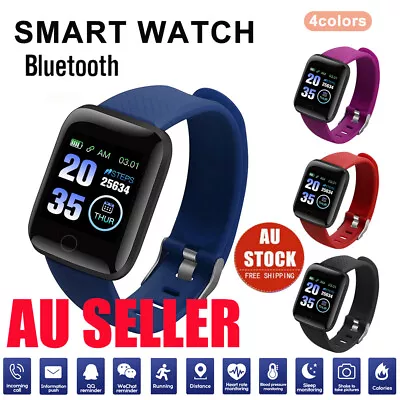 Smart Watch Band Sport Activity Fitness Tracker For KiLO Fit Bit Android IOS LO • $11.46