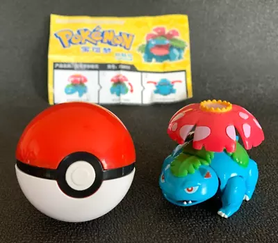 Poke Ball - Pocket Monsters - Transforming VENUSAUR Figure - Pokemon Figure  NEW • $18.99