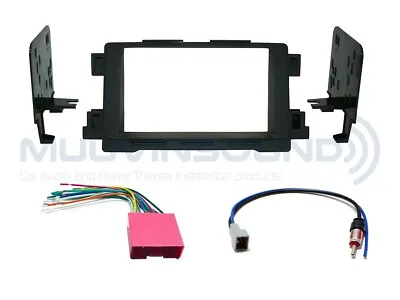 Radio Stereo Installation Dash Kit Combo 2DIN + Wire Harness + Antenna MA13 • $31.99