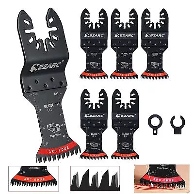 EZARC Japanese Tooth Oscillating Saw Blade Arc Edge Multitool Clean Cut For Wood • $18.99