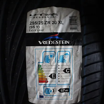 295 25 20 Vredestein Ultrac SUV Sessanta With 100% Tread 13/32 95Y #18178 • $139.99