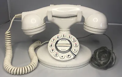 Vintage MICROTEL Landline Telephone White Model 966 Redial Flash  NOT TESTED • $24.99