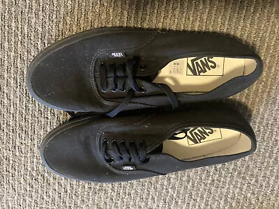 VANS Authentic Men's Shoes - Black US10 • $60