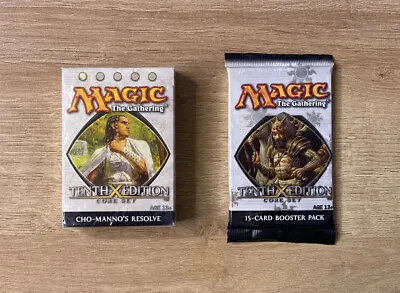 Magic The Gathering: Tenth Edition Theme Deck - Cho-Manno's Resolve + Booster • $49.99