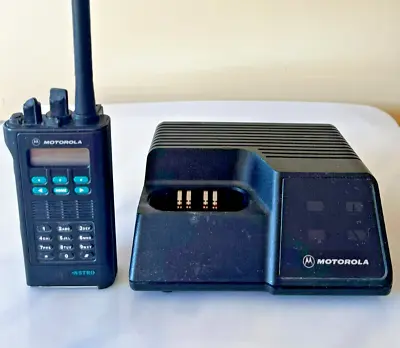 $140 • Buy Motorola Astro Saber Model 3 H04uch9pw7an 800 Mhz P-25 Very Good Condition