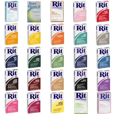 £5.75 • Buy Rit Dye Powder Clothing Fabrics Dye Natural Materials, Nylon Based Plastic, Wool
