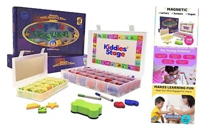 Kiddies’ Stage - Magnetic Letters And Numbers For Toddlers 268 Pieces  • $53.21