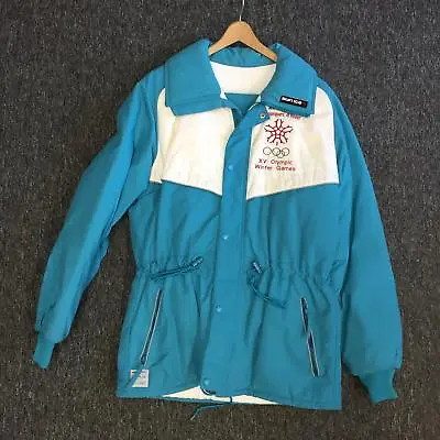 $197.95 • Buy Sun Ice Womens 32 1988 Calgary Winter Olympics Blue Vintage Canada Made Jacket