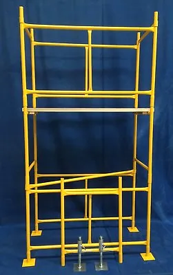 Steel Scaffolding Scaffold Tower 4 X 2 X 21' Work Ht FREE DELIVERY INCLUDED • £427