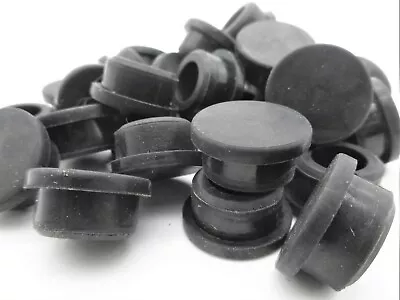 3/4” Rubber Hole Plugs  Push In Stem Bumper  Thick Panel Plug  25 Per Package • $23.75