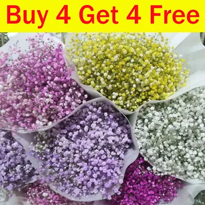 Artificial Gypsophila Flowers Fake Baby's Breath Silk Bouquet Home Wedding Decor • £3.25