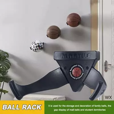 Exercise Ball Storage Organizer Support Basketball Soccer Football Display Stand • $15.89