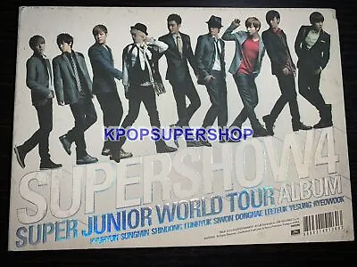 Super Junior World Tour Super Show 4 Autographed Signed Promo CD 9 Signatures • $99.90