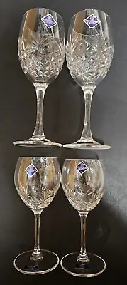 4 X Edinburgh Crystal Wine Etc Glasses - NEW • £24.99