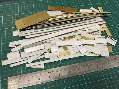 Brass Metal Sheet Plate Strips 1.2mm Thick Off Cuts 1kg Various Sizes CZ108 • £35