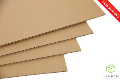 B Flute Brown Cardboard Corrugated Sheet Divider Pads Art Board 2mm A5 A4 A3 • £7.80